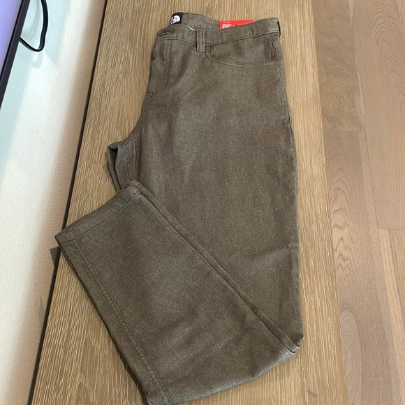 Women’s The North Face Slim Fit W Tungsted Pant New Taupe Green 12R - Picture 1 of 8